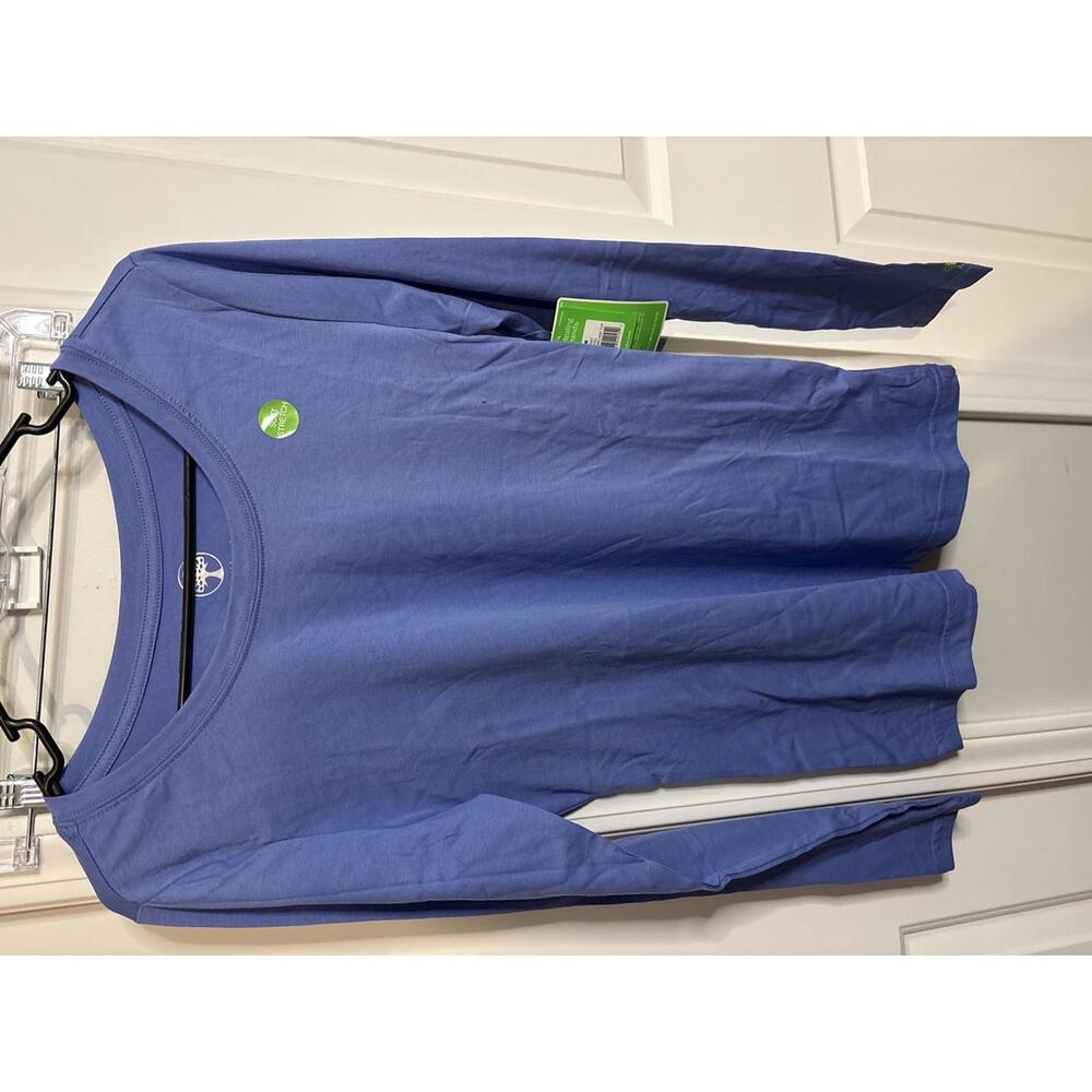 Healing Hands Long Sleeve Blue Shirt Medium 411